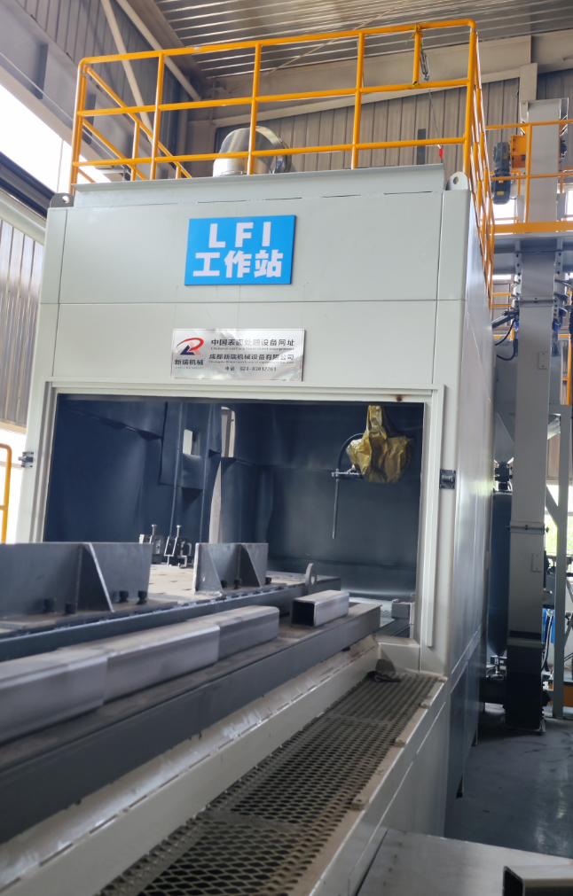 新乡大口径喷砂机 适合大型工件处理